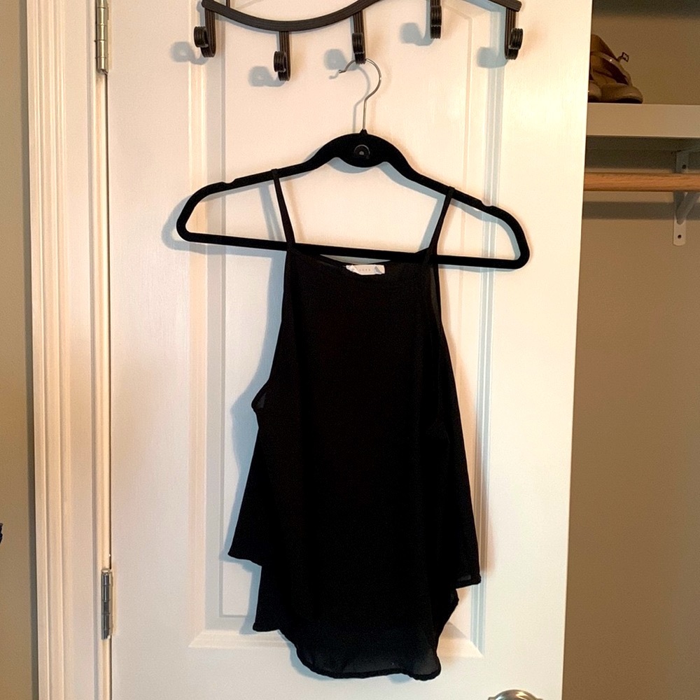 Lush sheer black tanktop